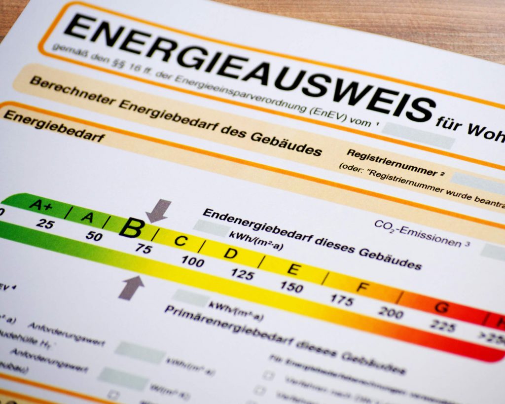Energieausweis für Wohngebäude in München