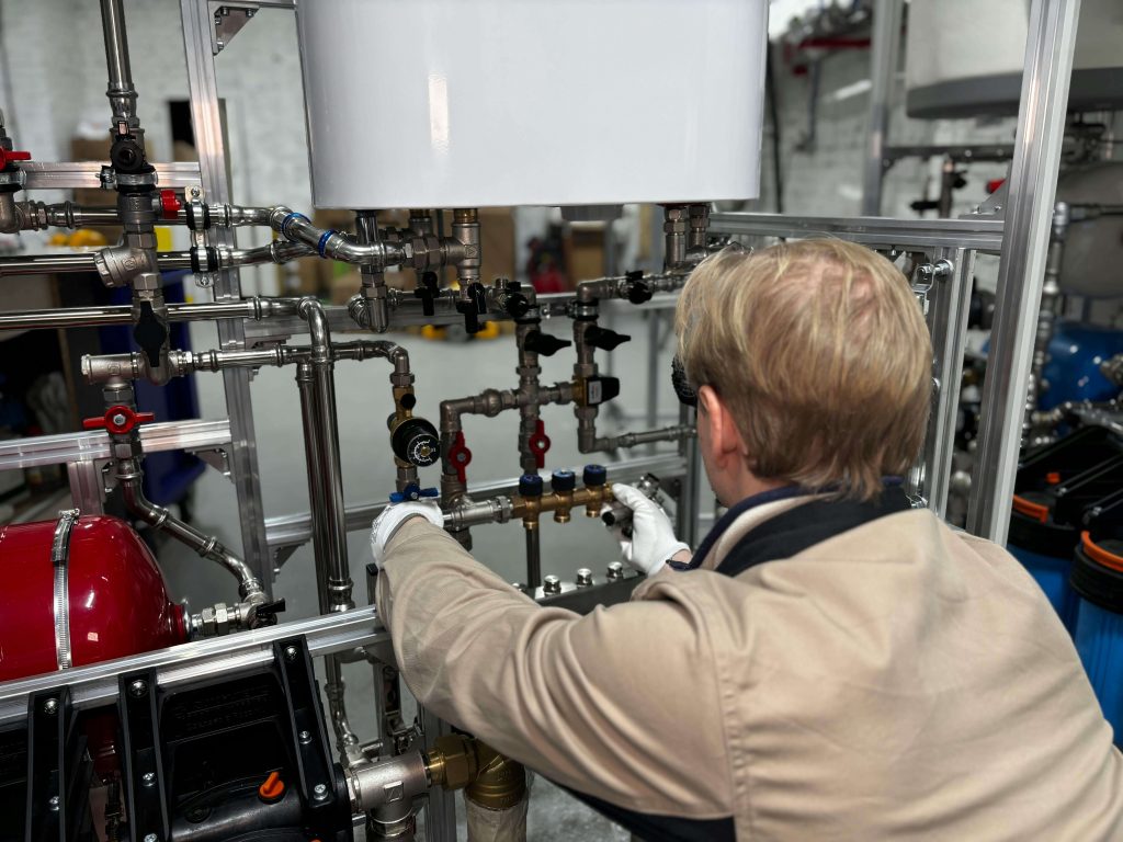 Optimierung der Wärmeverteilung im Gebäude
